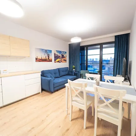 Apartment Z Dwiema Sypialniami + Parking Gdansk